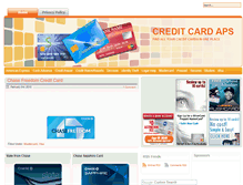 Tablet Screenshot of creditcardaps.com